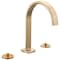 Brizo Allaria Widespread Lavatory Faucet with Arc Spout - Less Handles 65367LF-GLLHP-ECO - alternate 1